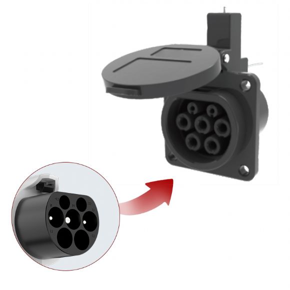 NEXWAY GB/T AC Dummy Socket - GPT-DS-AC01