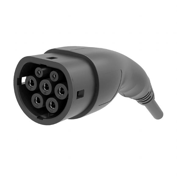 AC Type 2 Electric Vehicle Charging EV Plug, 1/3 phase,16/32A, ECO - EU-A02