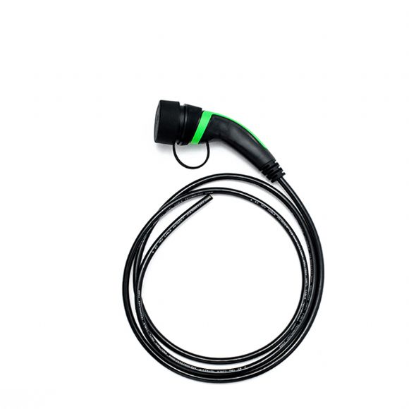 AC Type 2 Electric Vehicle Charging EV connector, RF integrated, small OD cable, Shutter integrated - EU-A05