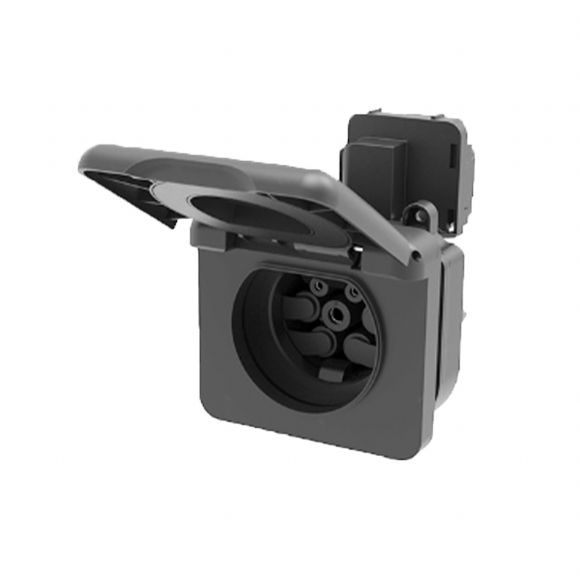 Nexway V1.0 16A/32A Type2 AC Socket/Inlet, 1/3 Phase - EU-Pos01