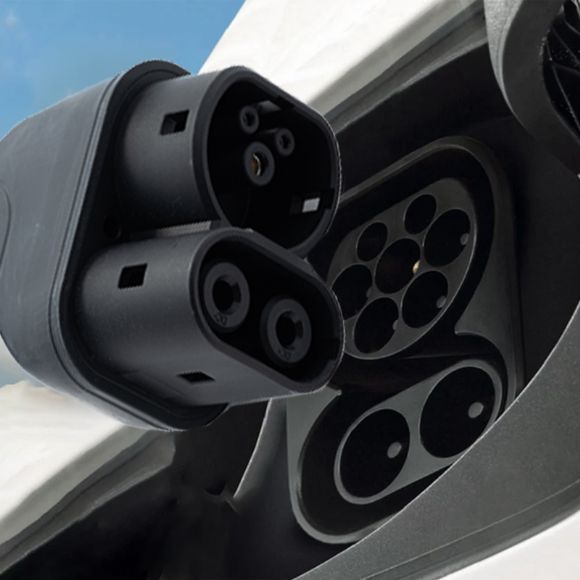 20A/30A/40A/60A Small DC CCS2 Vehicle Connector Mode 4 EV Charger - EU-SM01