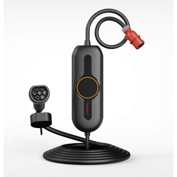 IP67 22kw Type 2 6A-32A Three Phase Portable EV Charger for distributors, wholesalers and fleet operators - IP67-22kw