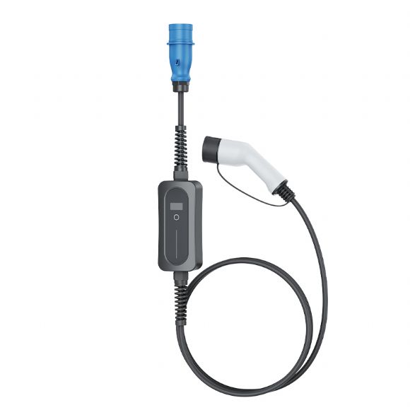 OEM/ODM Type2 mode 2 EV charger 6-32A 1-p, no screen - M-Ty2-S01