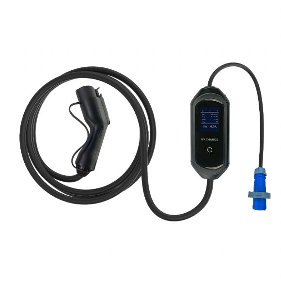 Type1 Mode2 charger for home use SAE J1772,6-32A, 1-p - M2-Mega-S