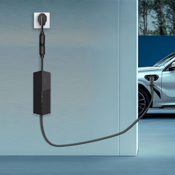 NEXWAY Type1 SAE J1772 Mode2 Charger 6-32A with Screen - Sonic-6-32A-S